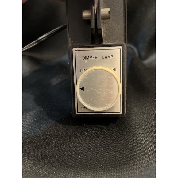 VTG Underwriters Laboratories Black Adjustable Clamp Down Desk Lamp Tested Works - Picture 4 of 16